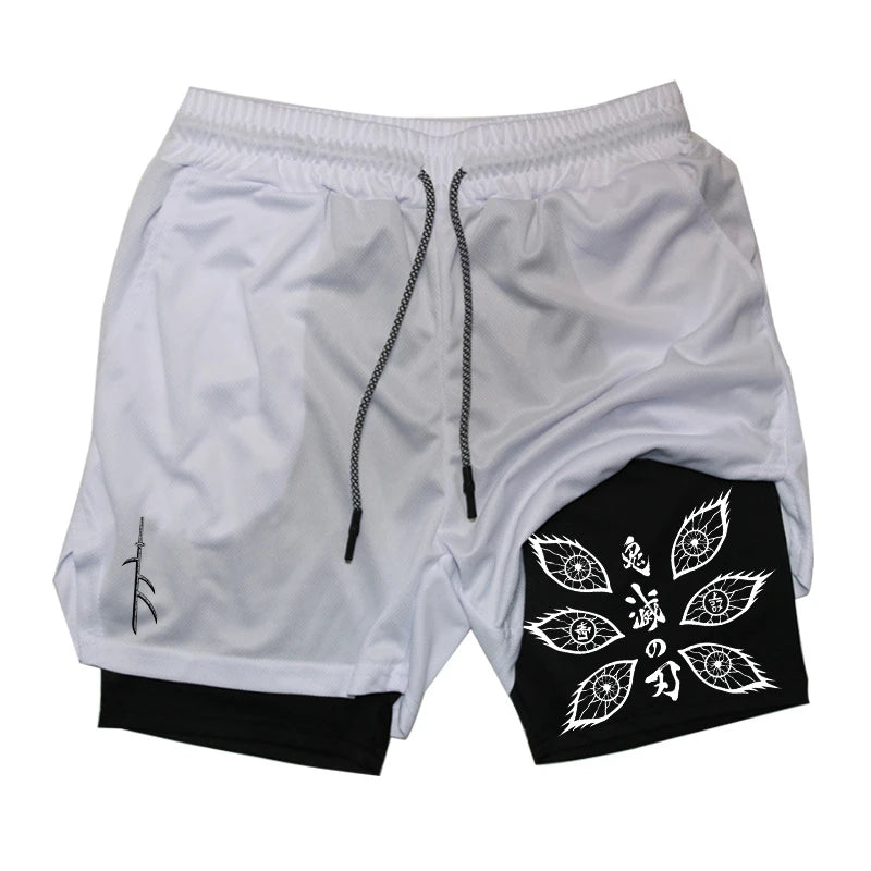 Kokushibo Gym Shorts-Coordom