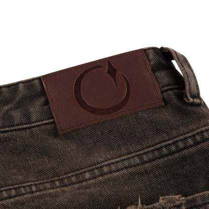 "yasmin v3" Jorts brown updated fit-Coordom