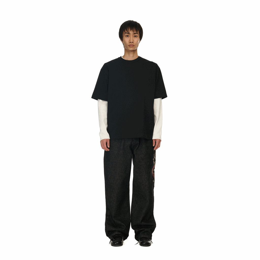 "yakuza" T Shirt black 02-Coordom