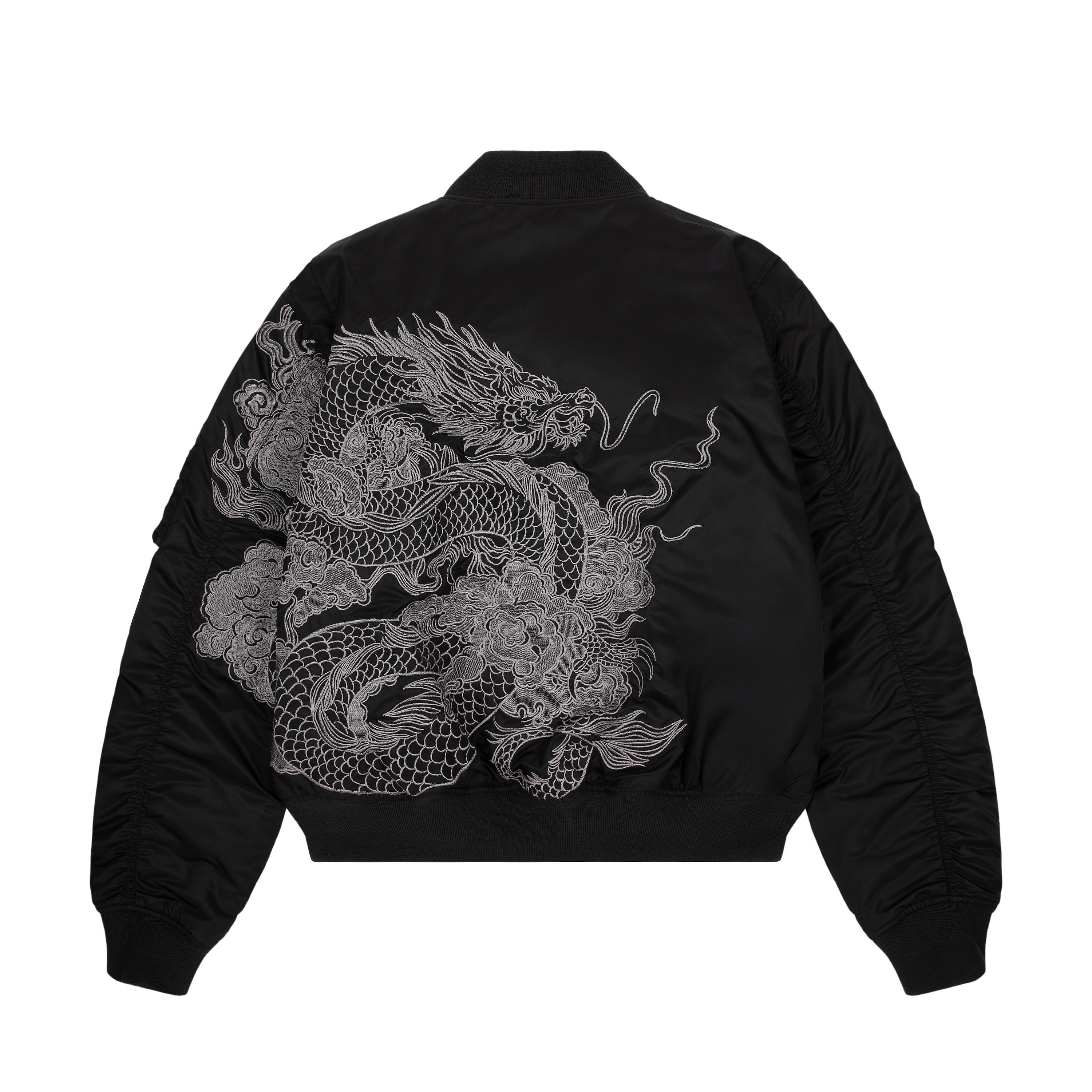 "yakuza" bomber Jacket black-Coordom