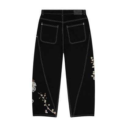 "yakuza v2" black Denim-Coordom