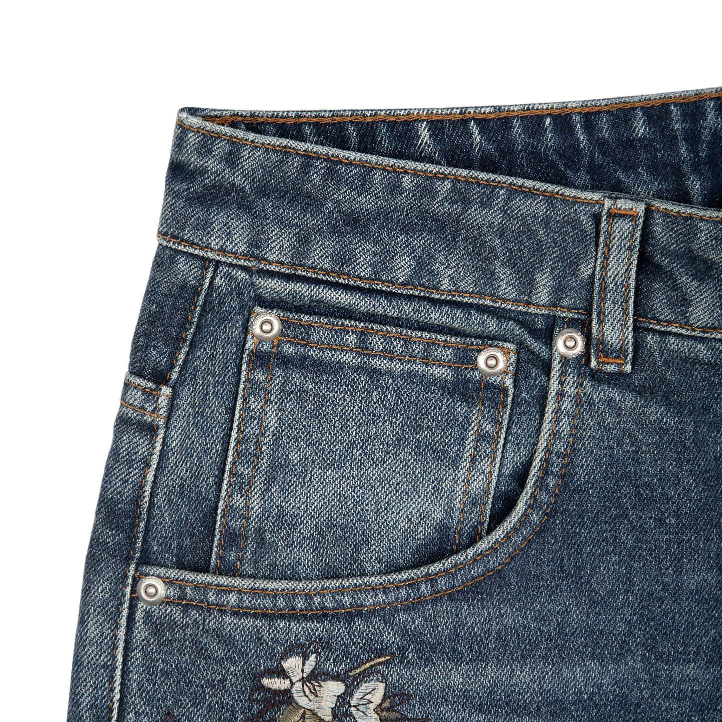 "garden of eden" indigo Denim-Coordom