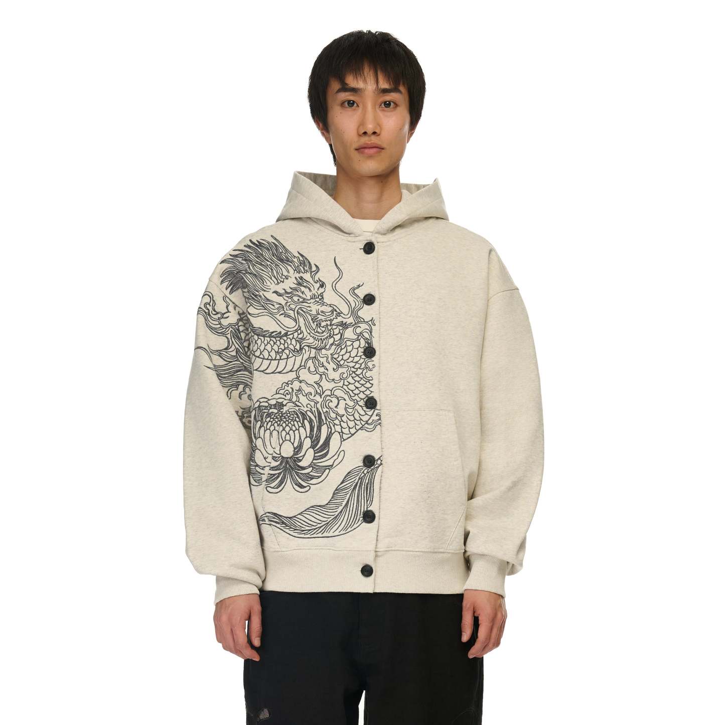 "yakuza v2" Button Up-Coordom