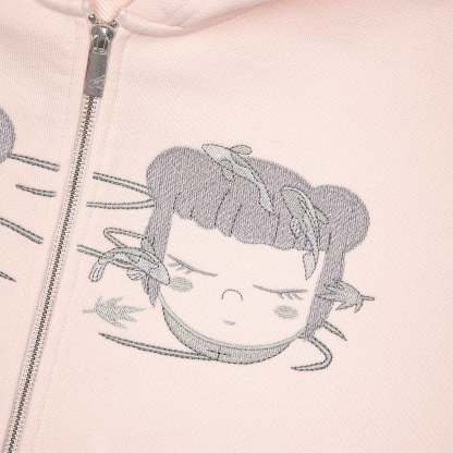 "koi" Zip Up pink-Coordom