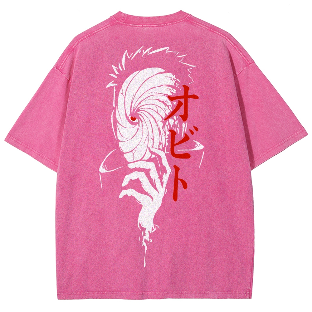 Naruto Unisex Fit Washed T-Shirt 2504009778-Coordom