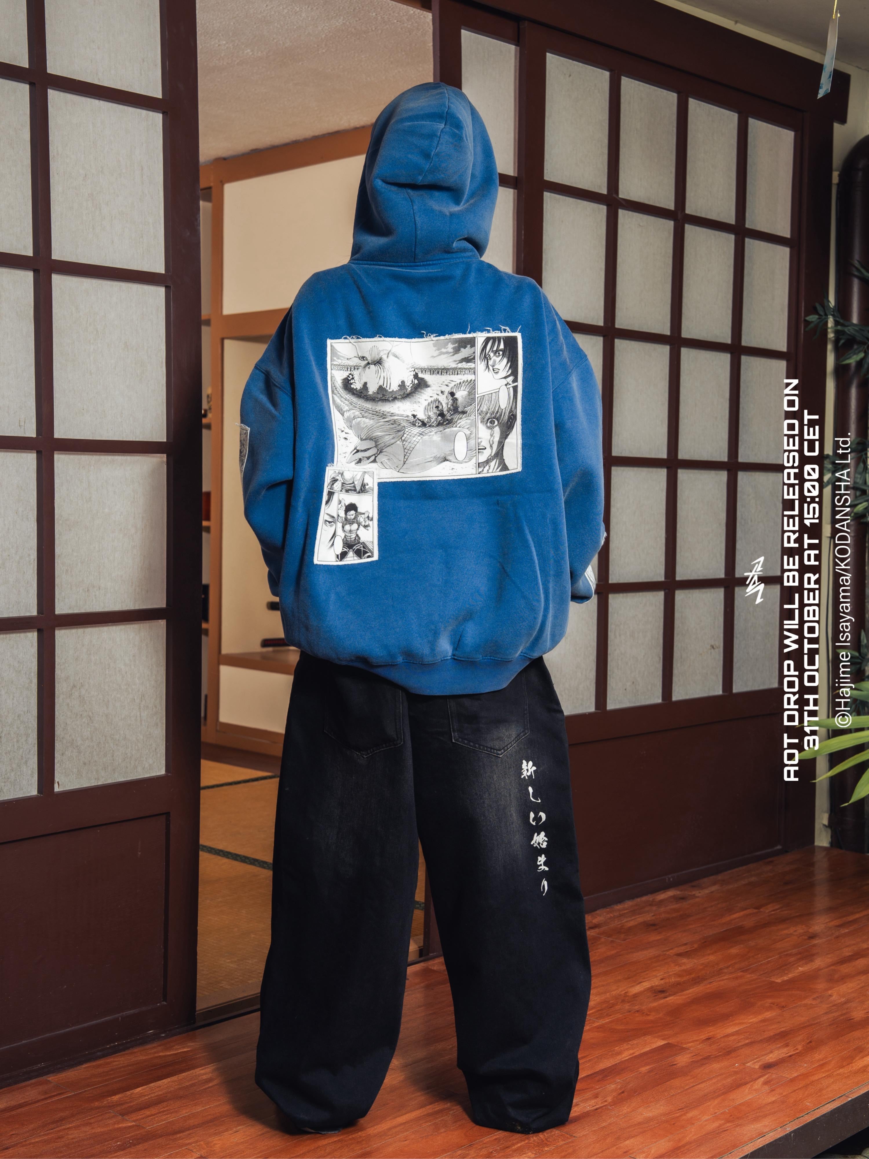 AOT HOODIE BLUE-Coordom
