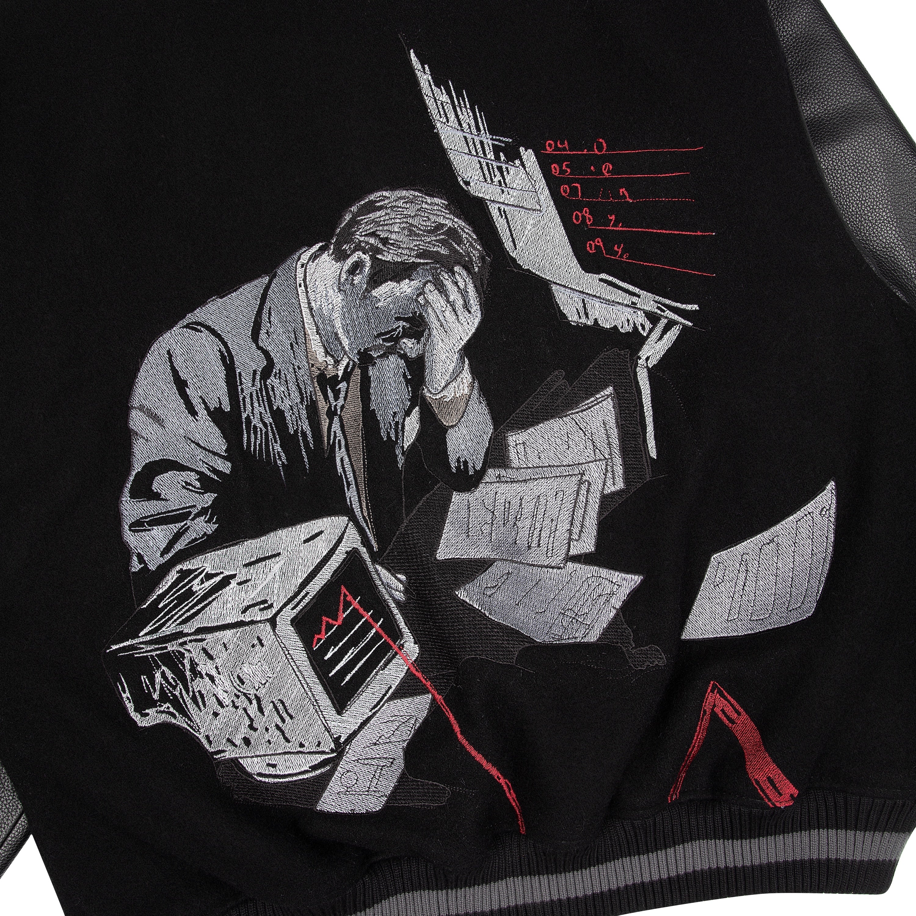 "wall street" varsity Jacket-Coordom