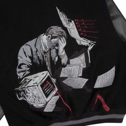 "wall street" varsity Jacket-Coordom
