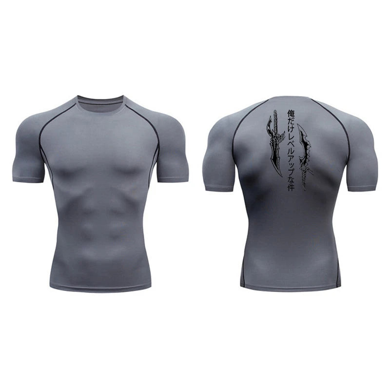 Sung Jinwoo Compression T-Shirt-Coordom