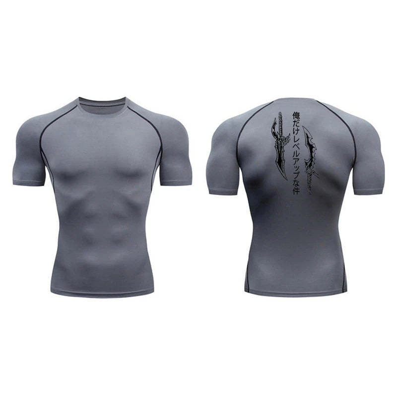 Sung Jinwoo Compression T-Shirt-Coordom