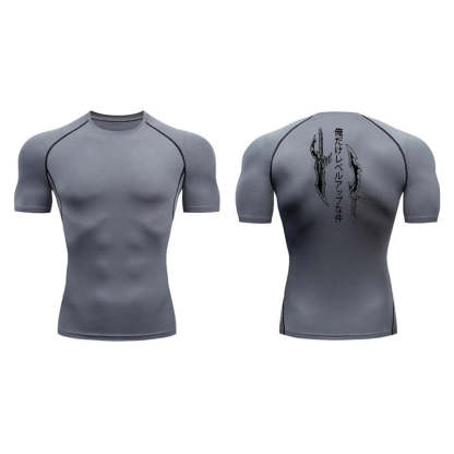 Sung Jinwoo Compression T-Shirt-Coordom