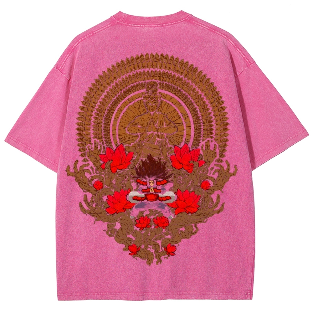 Naruto Unisex Fit Washed T-Shirt 2507012467-Coordom