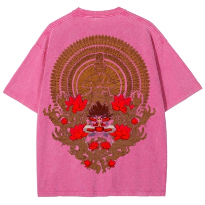 Naruto Unisex Fit Washed T-Shirt 2507012467-Coordom