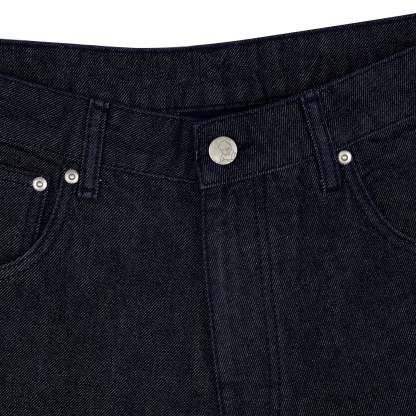 "koi fish v2" Jorts raw indigo-Coordom