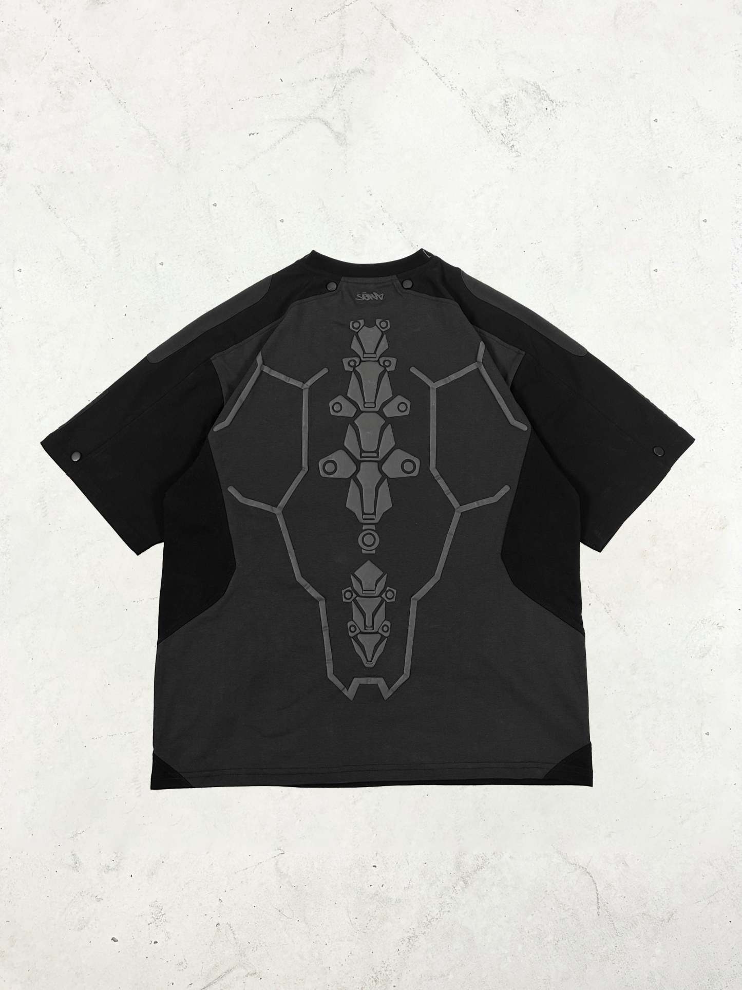 CYBER T-shirt Black-Coordom