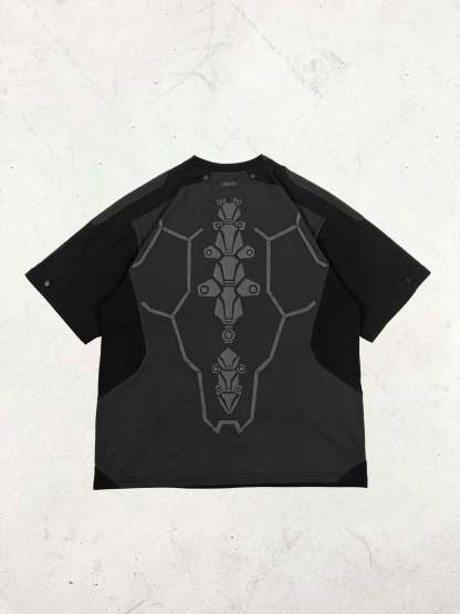 CYBER T-shirt Black-Coordom