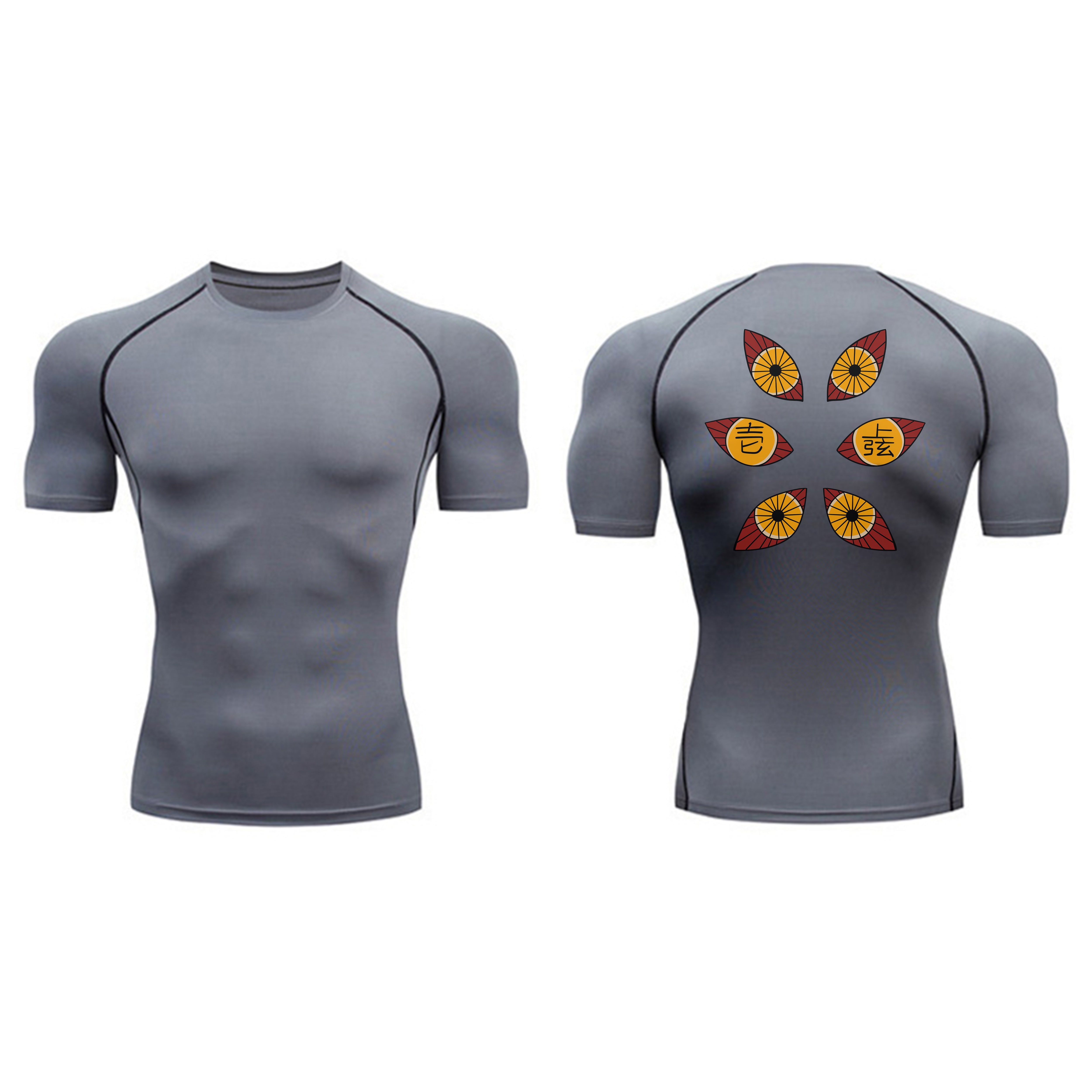 Six Eyes Compression T-Shirt-Coordom