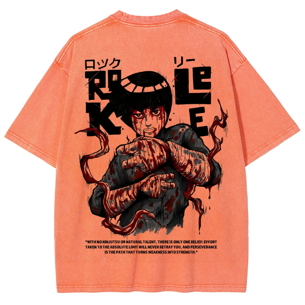 Naruto Unisex Fit Washed T-Shirt 2602007501-Coordom