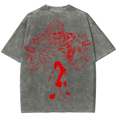 Naruto Unisex Fit Washed T-Shirt 2502006949-Coordom