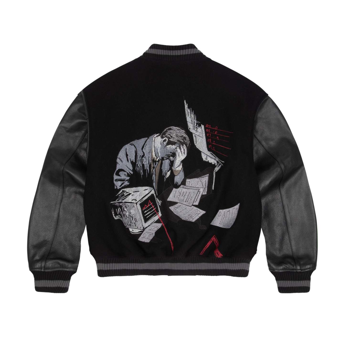 "wall street" varsity Jacket-Coordom