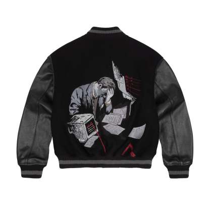"wall street" varsity Jacket-Coordom