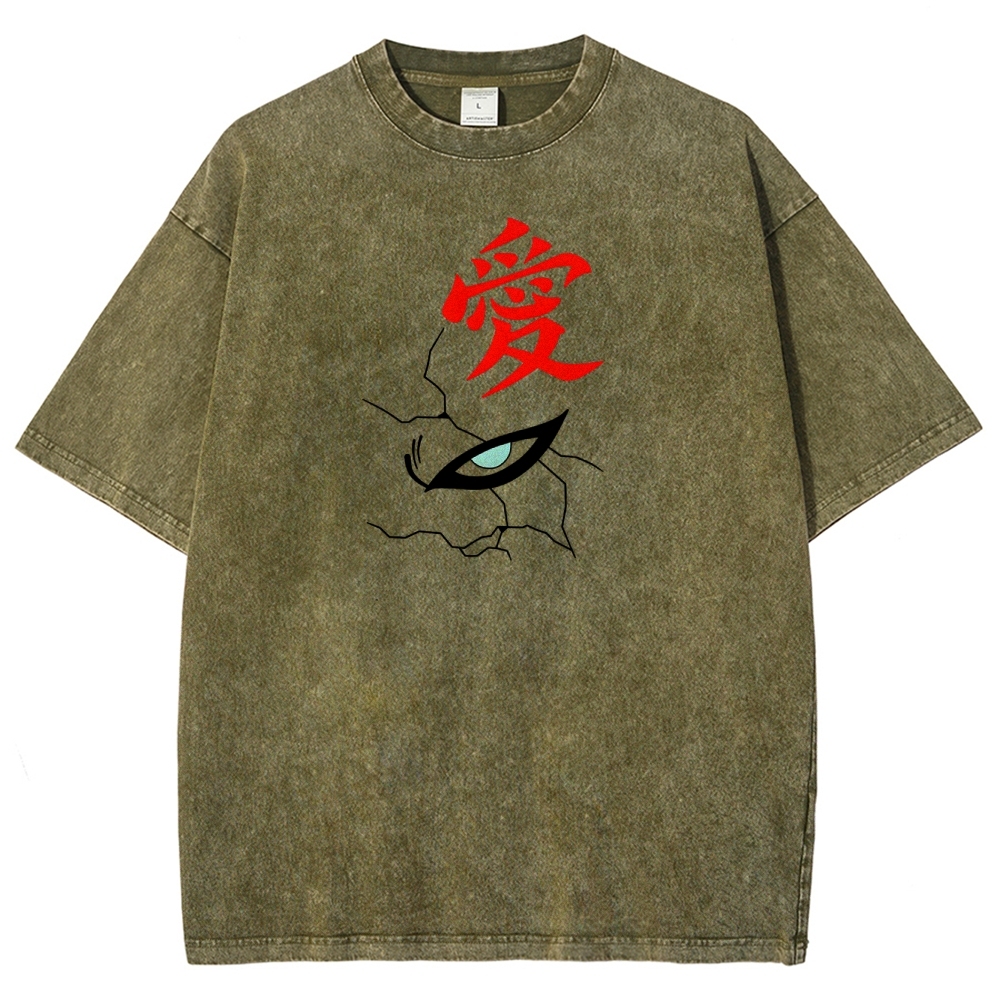 Naruto Unisex Fit Washed T-Shirt 2504014317-Coordom
