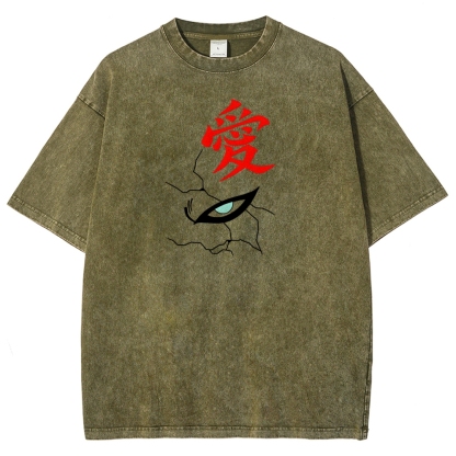 Naruto Unisex Fit Washed T-Shirt 2504014317-Coordom