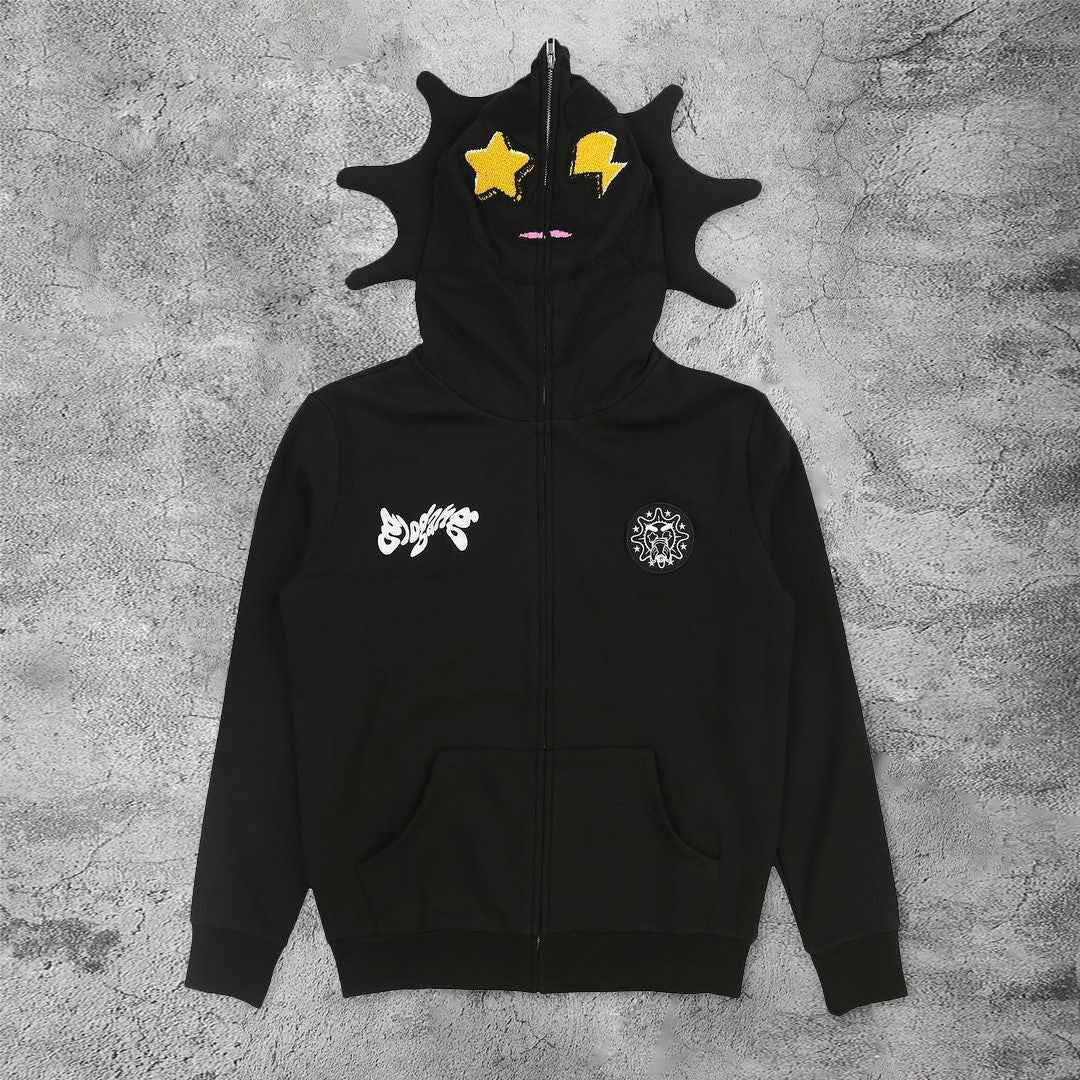 Casual star sun hat street sports home hoodie-Coordom