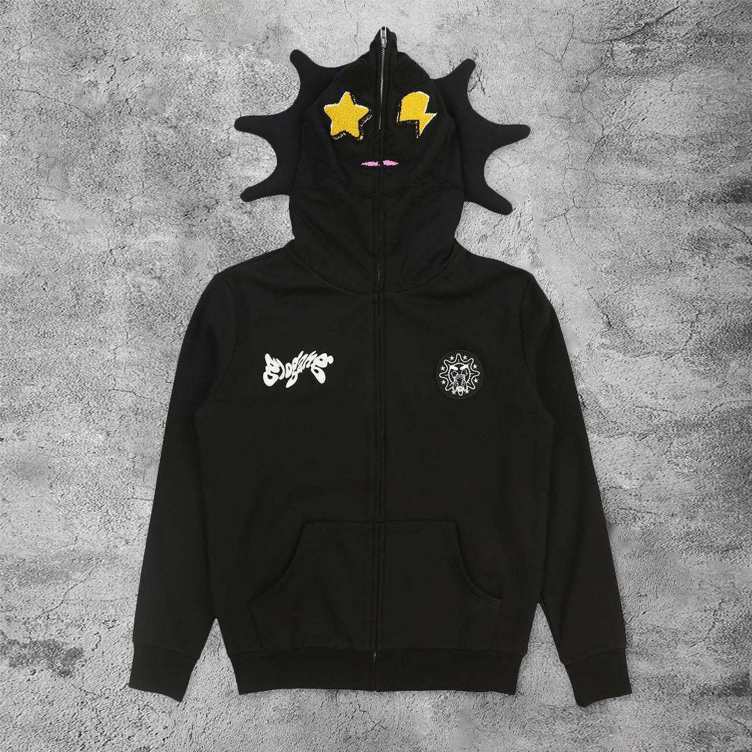 Casual star sun hat street sports home hoodie-Coordom