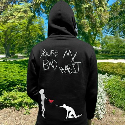 Fashion street style men's personality printed sweatshirt-Coordom