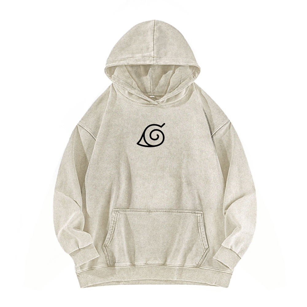 Naruto Unisex Washed Hoodie 2602007535-Coordom