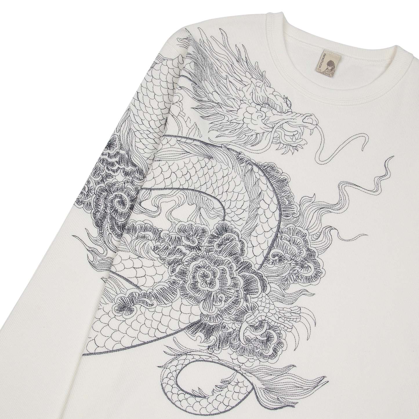 "yakuza v2" ribbed Longsleeve-Coordom