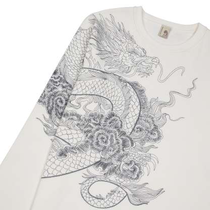 "yakuza v2" ribbed Longsleeve-Coordom