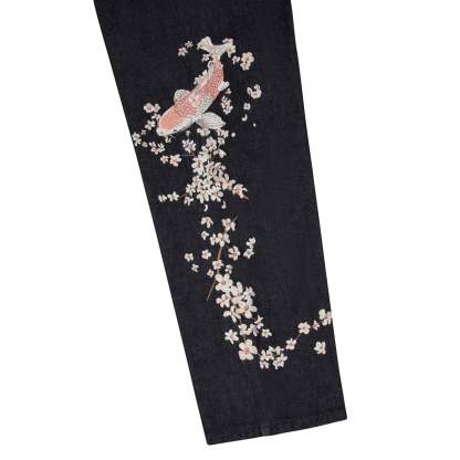 "yakuza v2" indigo raw Denim-Coordom