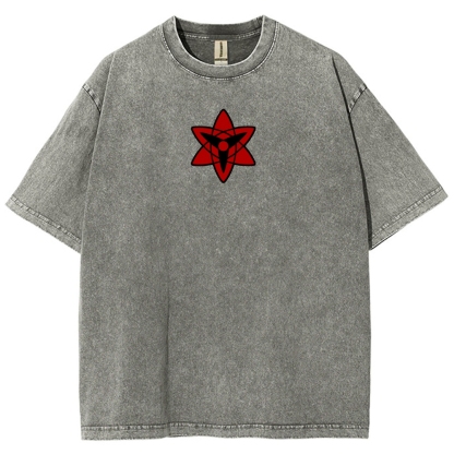Naruto Unisex Fit Washed T-Shirt 2508017121-Coordom