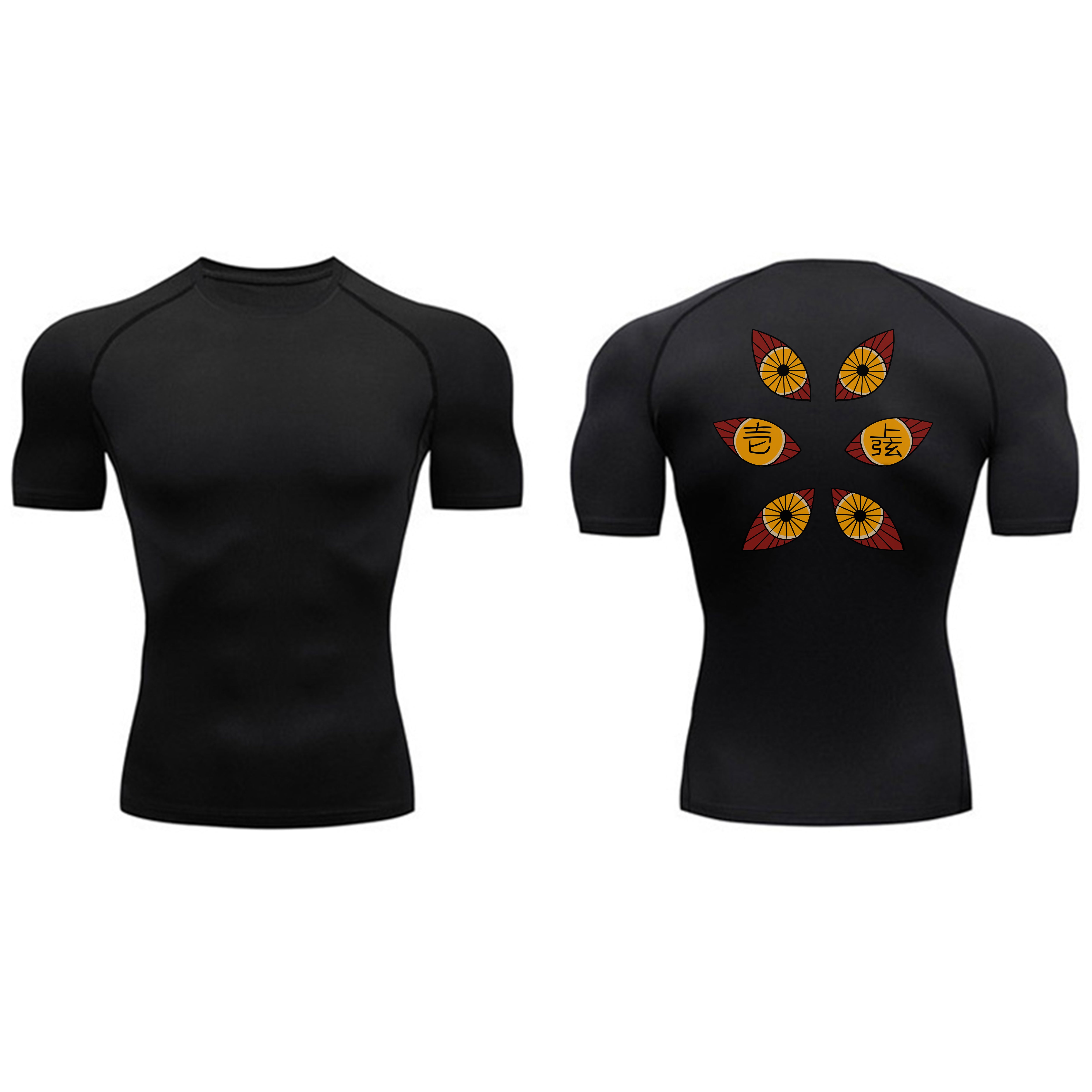 Six Eyes Compression T-Shirt-Coordom