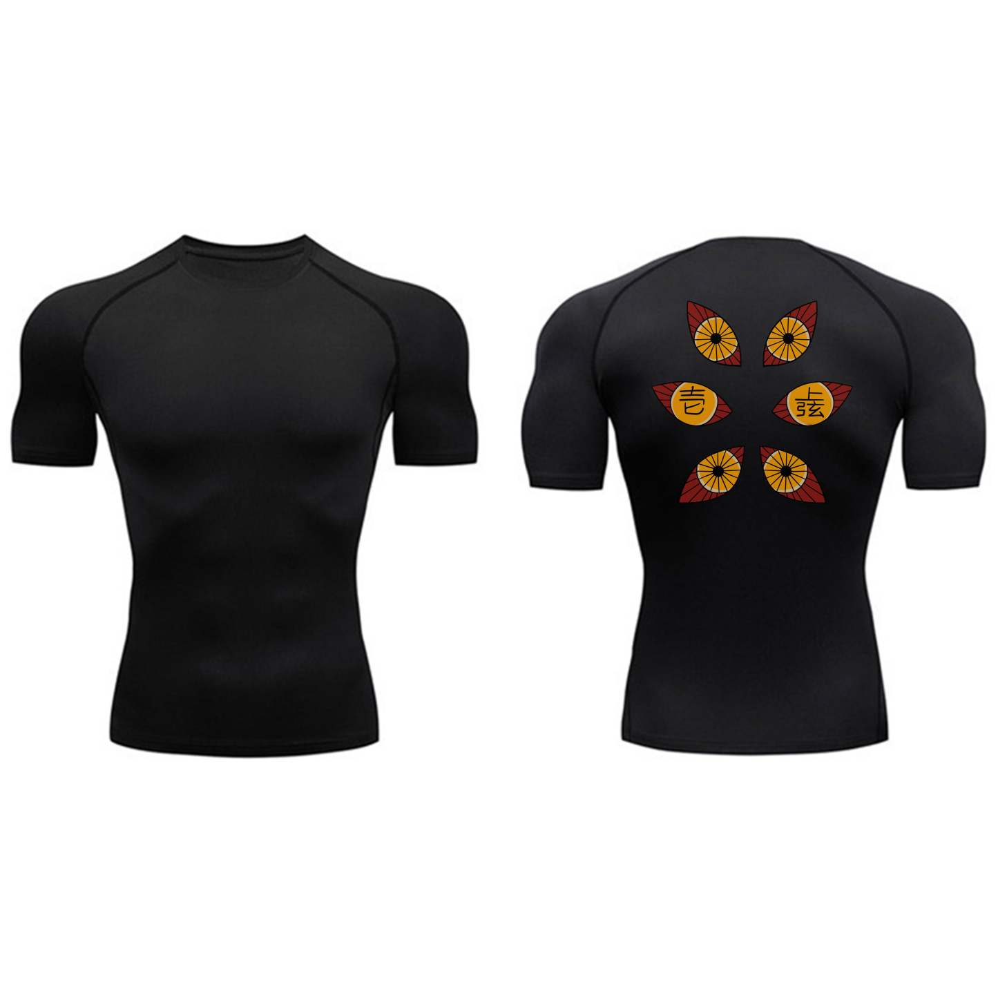 Six Eyes Compression T-Shirt-Coordom