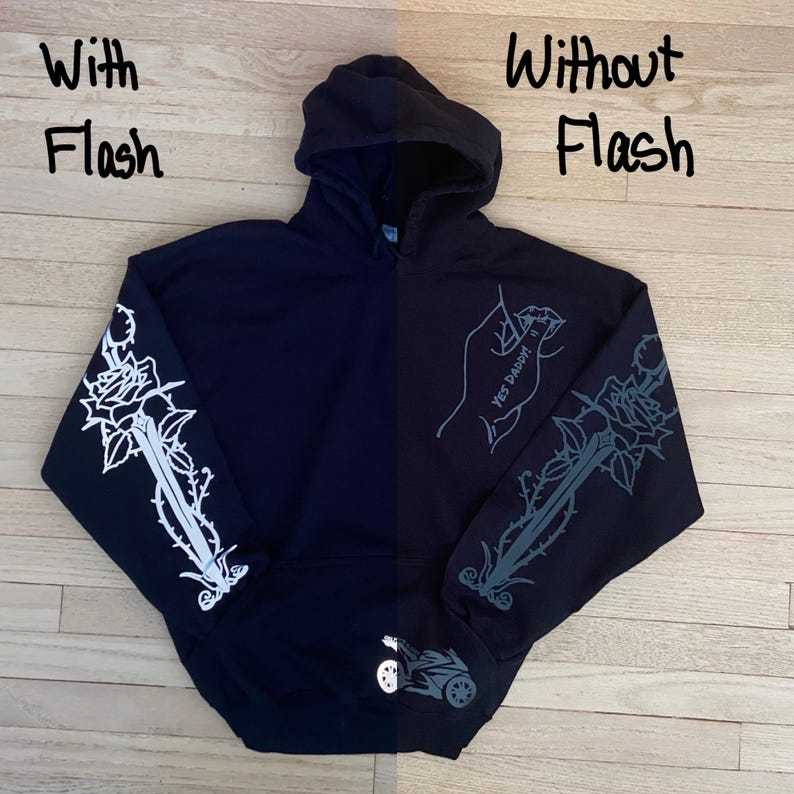 Booktok Biker Hoodie, Reflective Design, Crafted in USA-Coordom