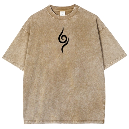 Naturo Kakashi Hatake Unisex Fit Washed T-Shirt 2505011258-Coordom