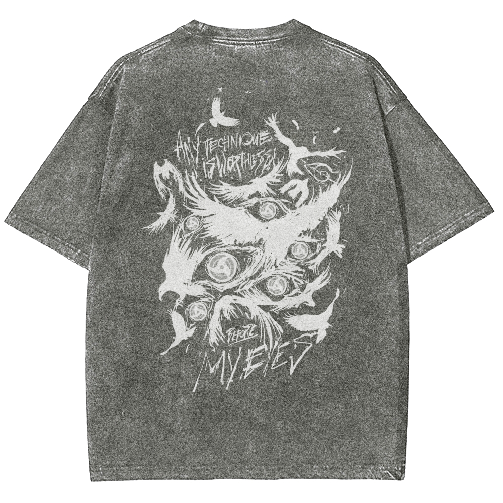 Naruto Unisex Fit Washed T-Shirt-Coordom