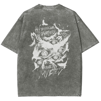 Naruto Unisex Fit Washed T-Shirt-Coordom