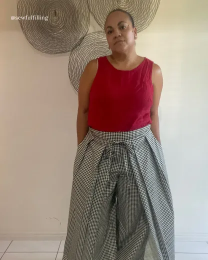Sleepy Pleated Pants-Coordom