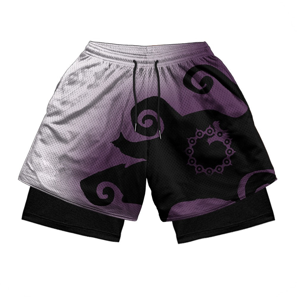 Meliodas Gym Shorts-Coordom