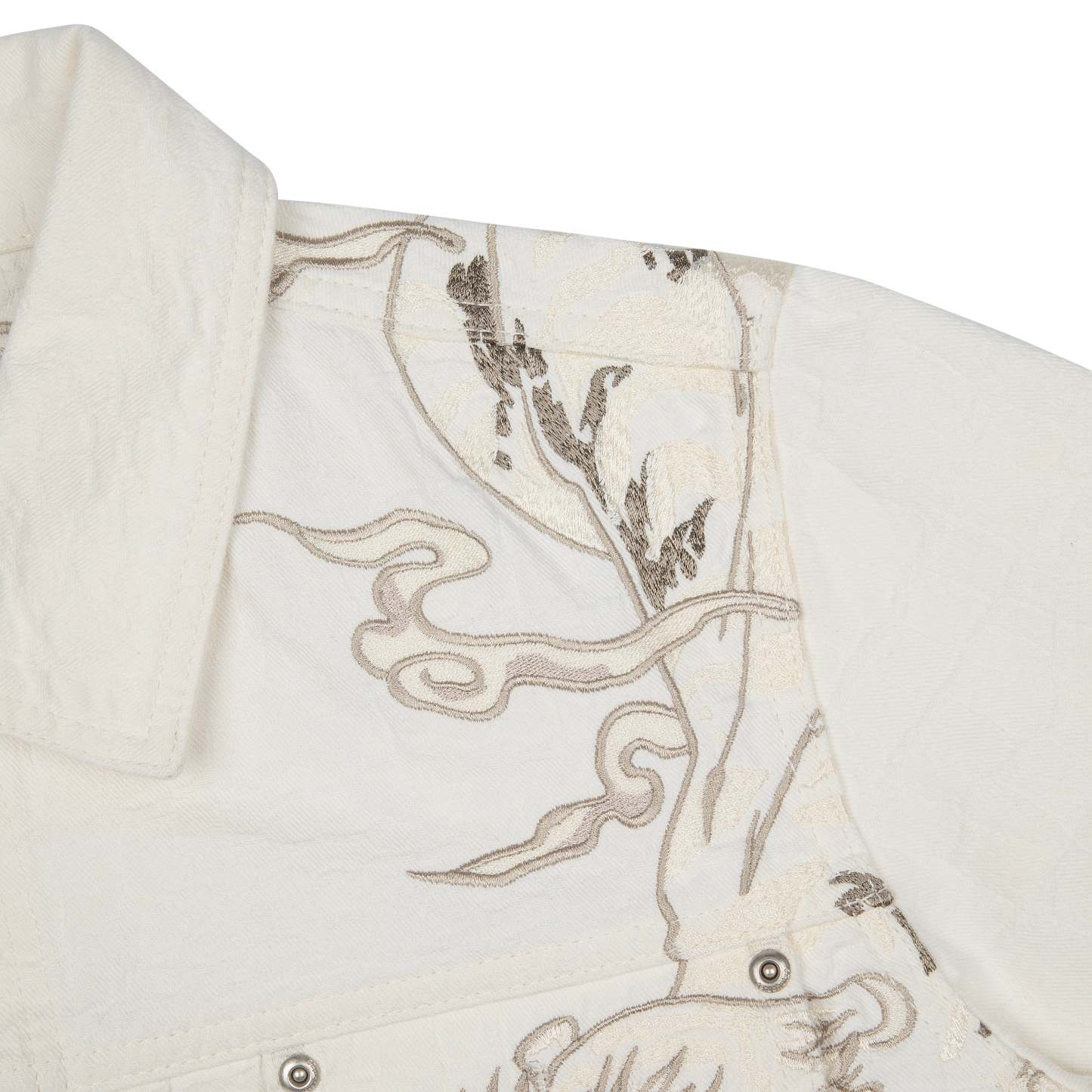 "yakuza" denim Jacket off white-Coordom