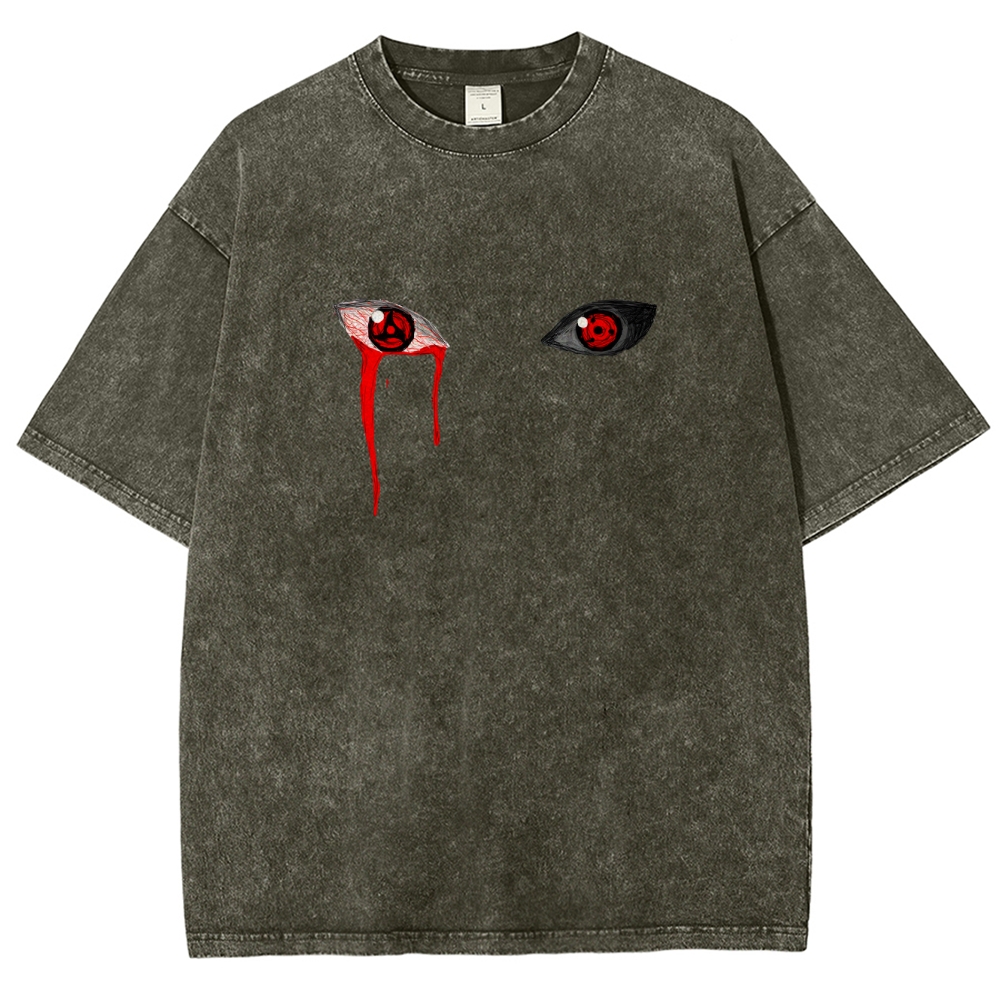 Naruto Unisex Fit Washed T-Shirt 2502003554-Coordom