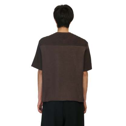 "yakuza v2" knitted Jersey khaki-Coordom