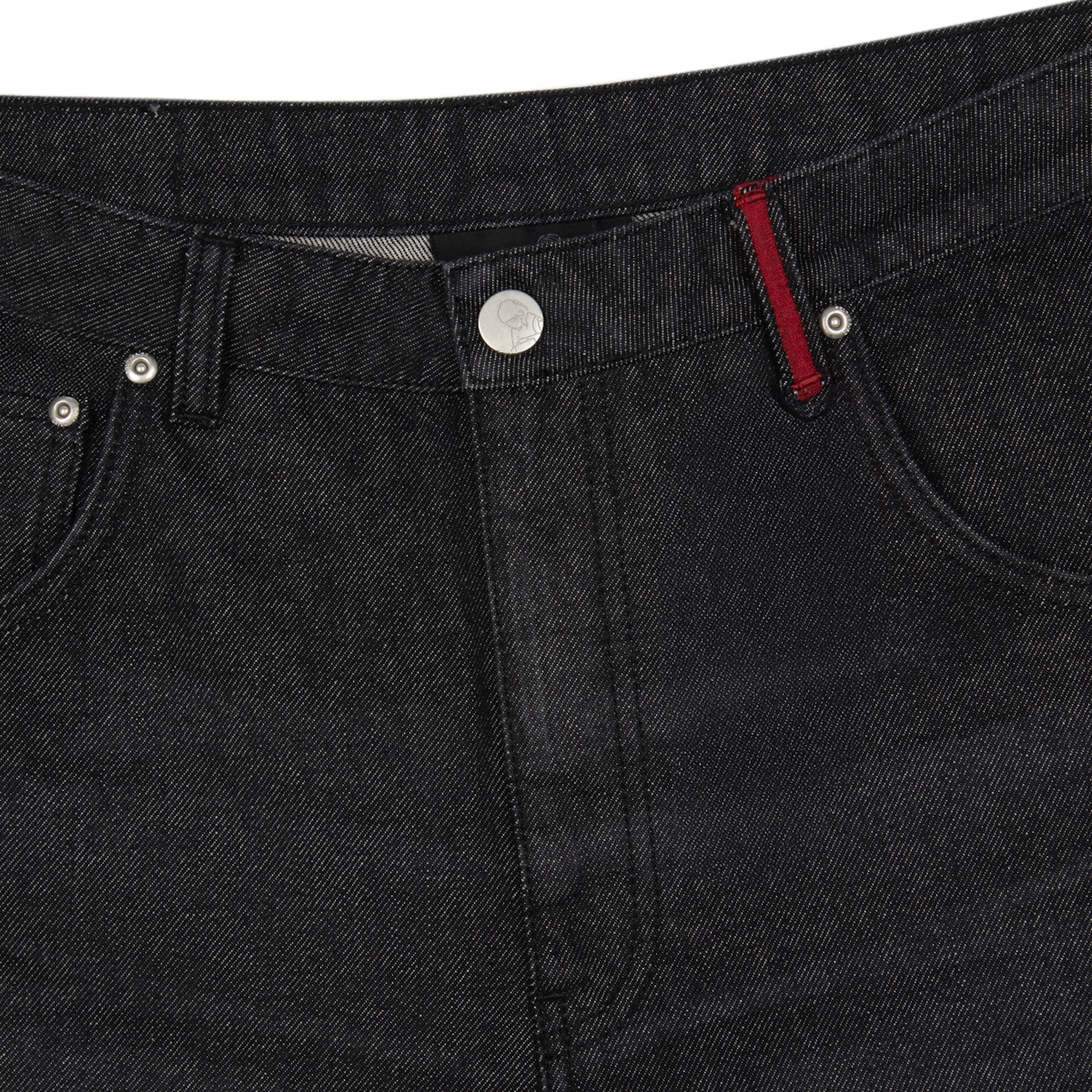 "wall street" black raw Denim-Coordom