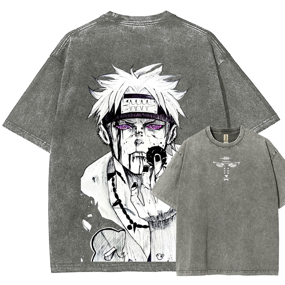 Naturo Unisex Fit Washed T-Shirt 2507024103-Coordom