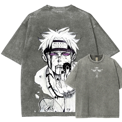 Naturo Unisex Fit Washed T-Shirt 2507024103-Coordom