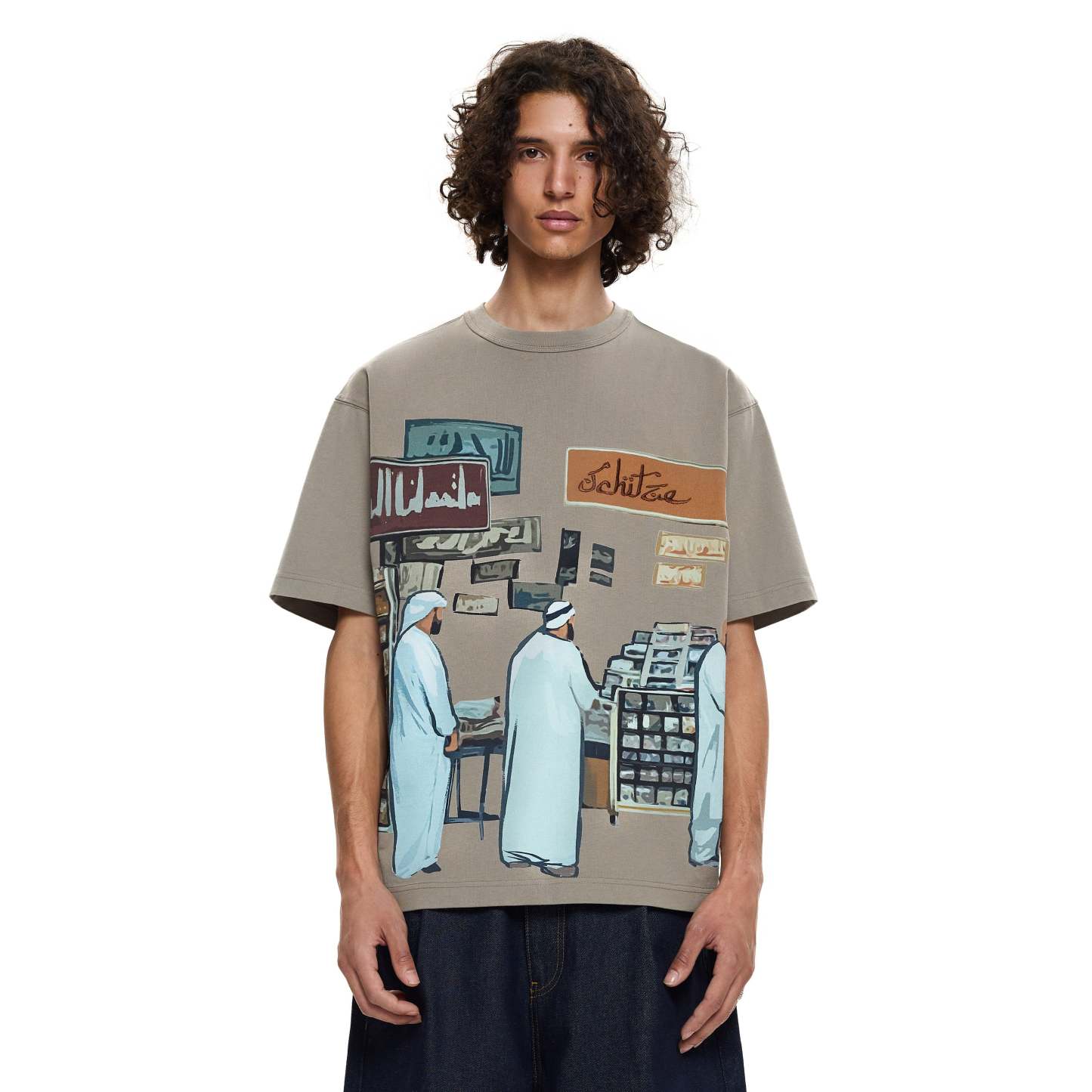 "yasmin v4" T Shirt taupe-Coordom